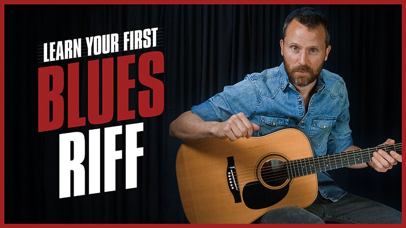 Blues Riff #1 Guitar Tricks Online Guitar Lessons