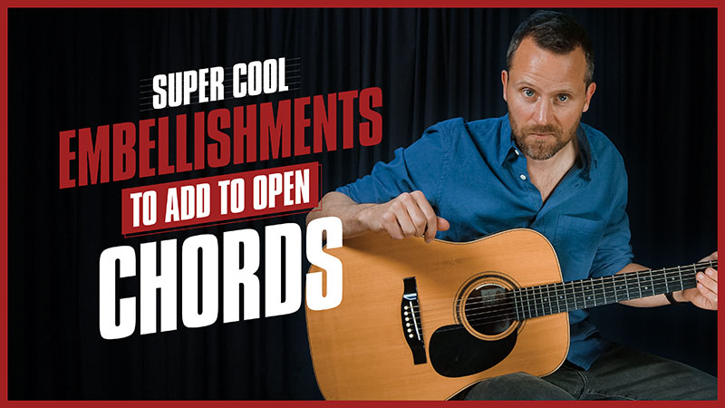 Chord Embellishments Guitar Tricks Online Guitar Lessons