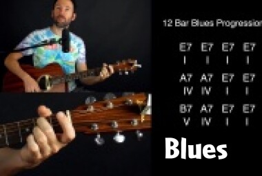 First Blues Chords and Progression image