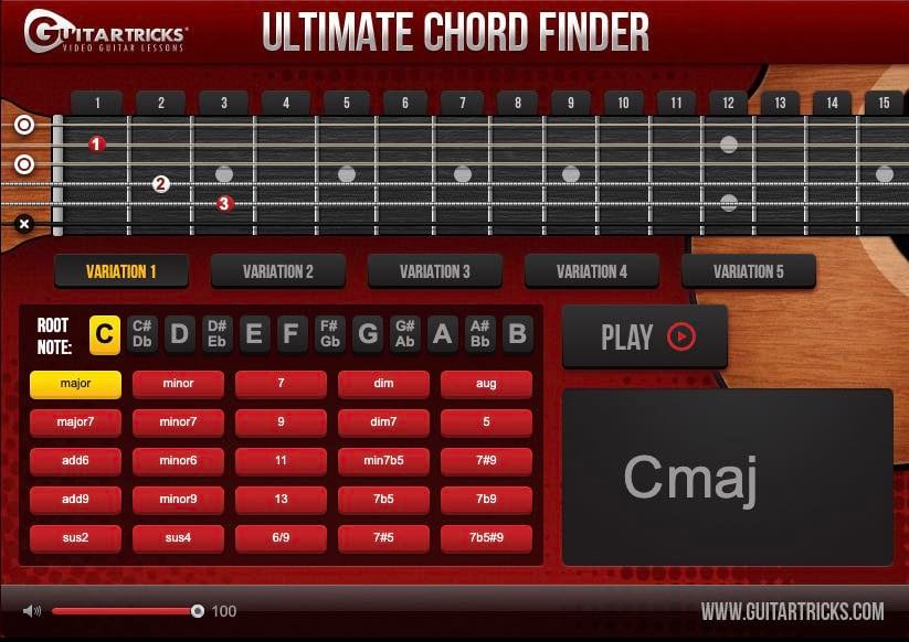The Ultimate Chord Finder